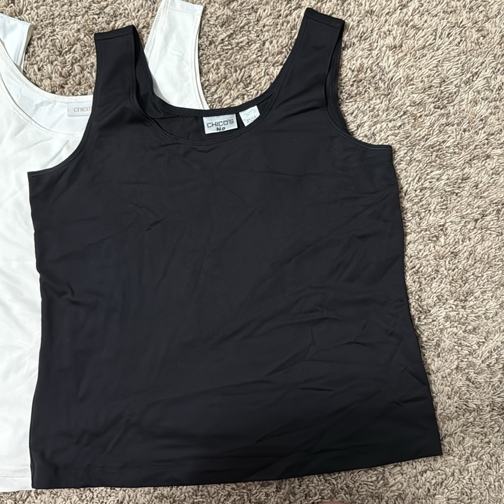 Chico’s Tank Tops size 1 (4 tanks) - Picture 7 of 9